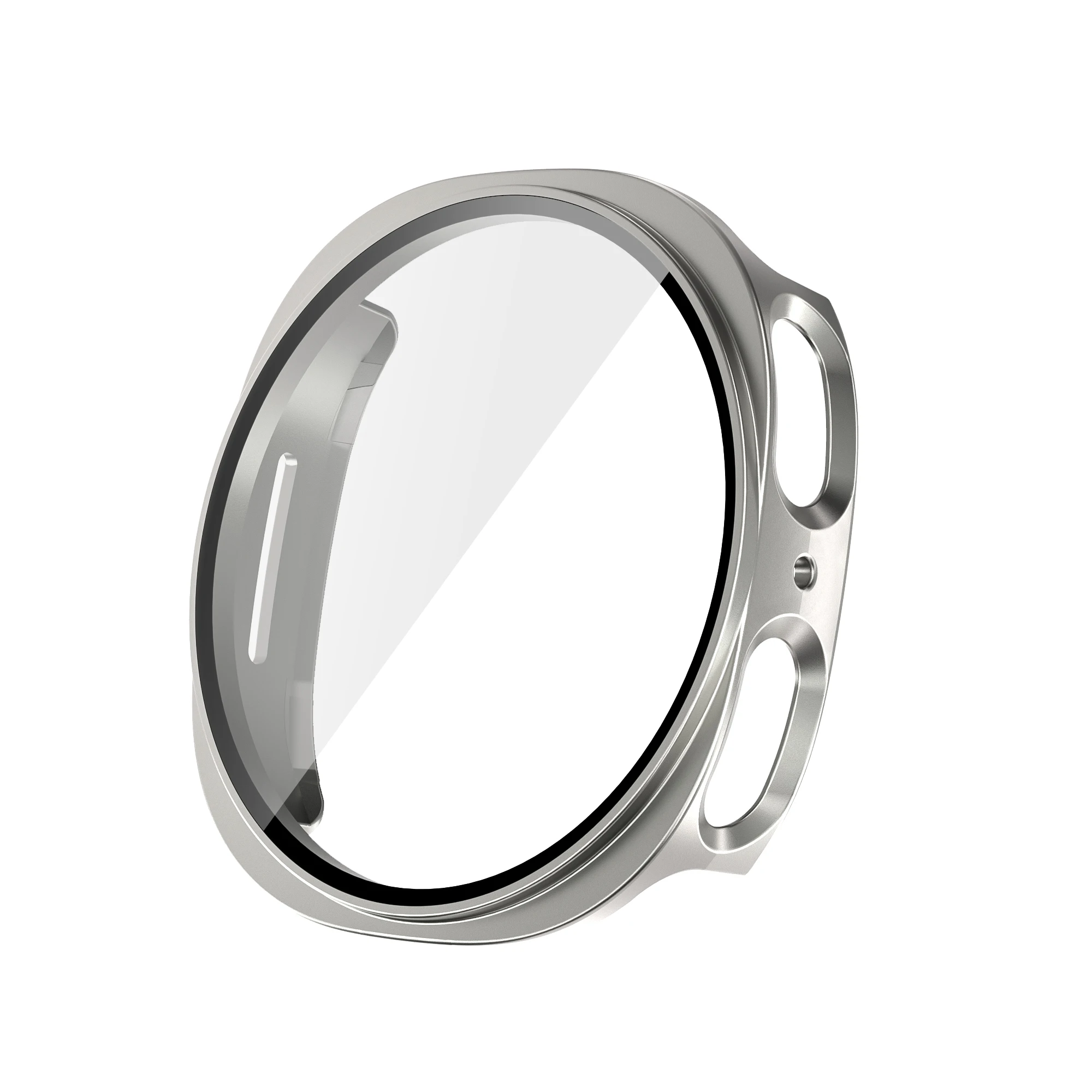 Premium Tempered Glass Smartwatch Protective Case with Screen Protector