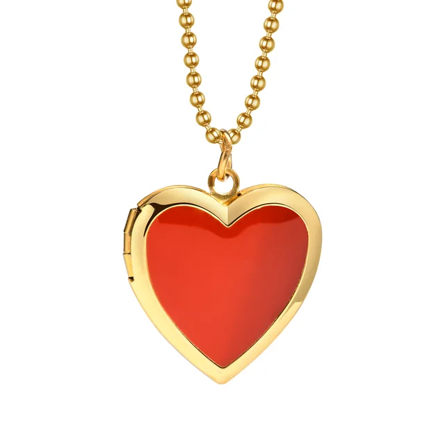 Red Heart Locket atelieryuwa.ciao.jp