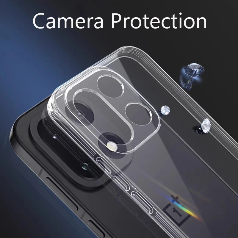 Sleek Slim Soft TPU Clear Transparent Phone Case - Perfect Fit Cover