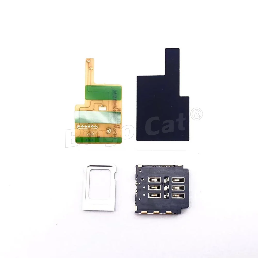 WYLIE NEW Esim to Dual SIM Card Cable for iPhone 15 14 plus pro max Dual Card to Dual Single  No Need Separate No Damage Flex