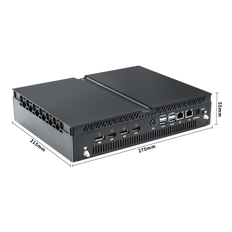 Kingnovy Mini PC Gamer 13th Gen Intel i7 13700F i9 12900F NVIDIA RTX 4060 8G 3060 12G PCIE4.0 Gaming Computer Windows 11 WiFi6 2
