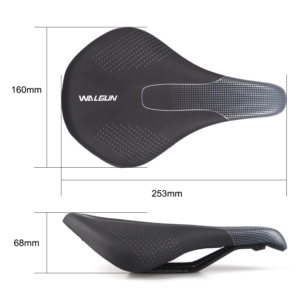 katje Invloed dier Walgun Vrouwen Zadel 160Mm Voor Mannen Vrouwen Adulte Fietszadel Comfort  Road Mtb Mountainbike Zadel Zetel Wide racing Seat| | - AliExpress