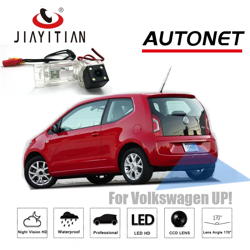 

Камера заднего вида JiaYiTian для Volkswagen UP 4D 2D vw up/CCD/ночного видения/камеры заднего вида, резервная камера, камера номерного знака