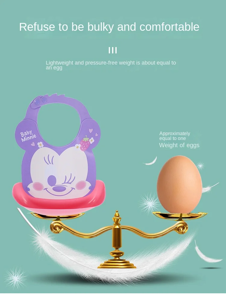 Three-dimensional waterproof children baby imitation silicone bib bib drooling towel baby eating rice pocket 5