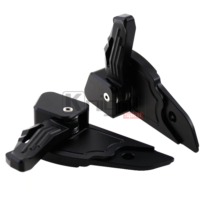 Pedane Passeggero Per Vespa SPRINT E PRIMAVERA - In Plastica ABS Nero, Facile Installazione