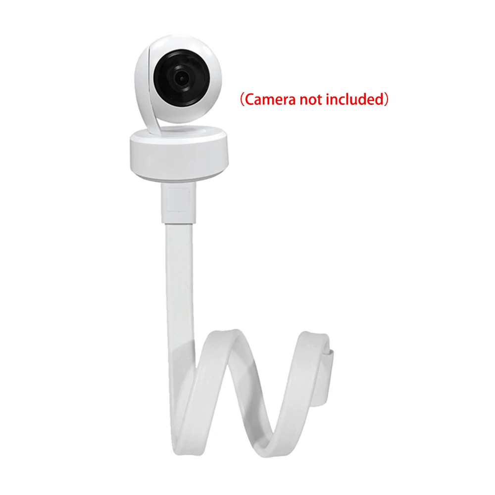 Thread Gooseneck Holder Camera Stand Multifunctional Bracket Adjustable for Baby Monitor camera holder,camera holder stand,security camera stand,security camera bracket,baby monitor holder,security camera mount,camera mounting base,camera mount panel,webcam stand