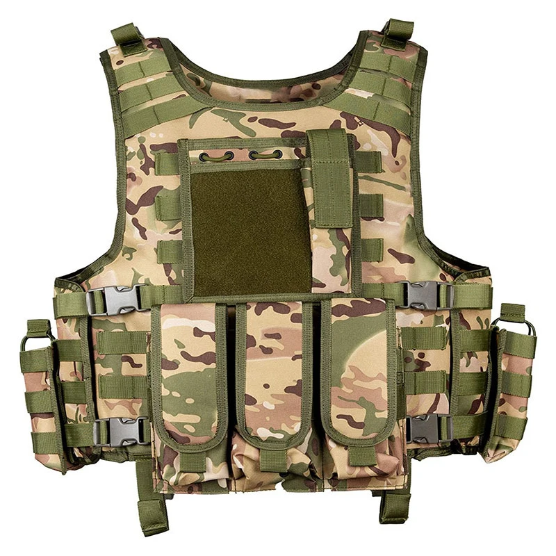 Military Body Armor Airsoft Paintball CS Outdoor Protective Lightweight Vest Tactical Buckle Vest Men Hunting Clothes