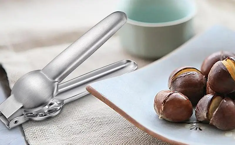 

Walnut Cracker Anti Slip Grip Nut Cracker Tool Chestnut Clip Chestnut Peeler For Chestnuts Ginkgo Walnuts Pecans Melon Seeds