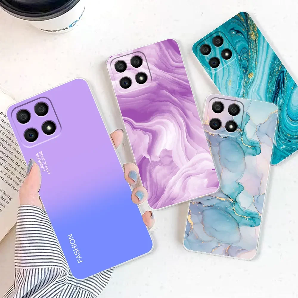 Clear Soft Silicone Protective Phone Case - Slim Shock-Absorbent Bumper Cover