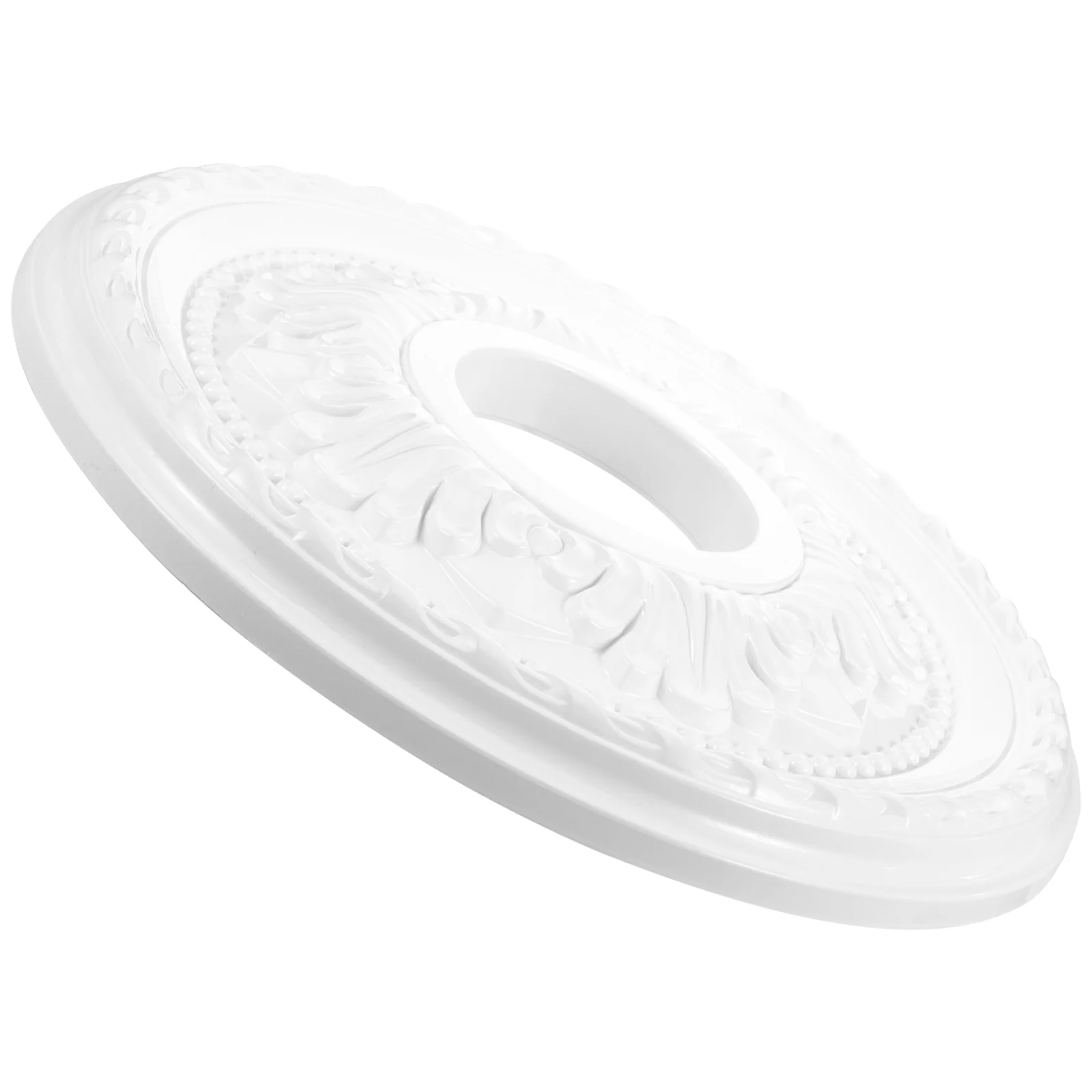 

Подвесная потолочная полиуретановая основа для люстры, декоративная круглая панельная лампа, строительные материалы (маленький белый), вентилятор 1 шт.