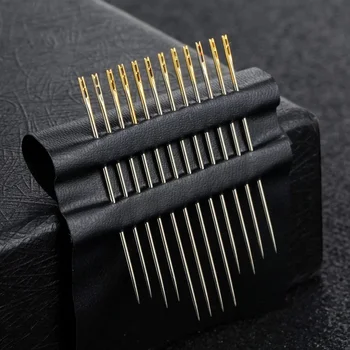 36/12Pcs Blind Sewing Stainless Steel Needles 4