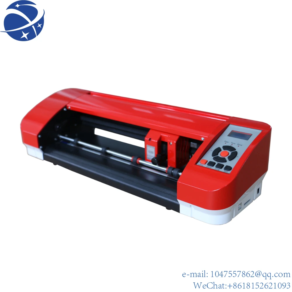 

YunYi380MM Vinyl Mini Cutter Plotter printer Cutting plotter machine vinyl Automatic Contour Cut cutter Brushless electric
