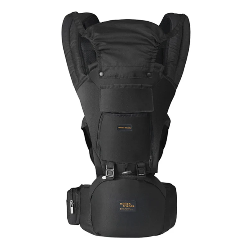 Ergonomic Baby Carrier Wrap baby carrier baby hip seat Newborn to Toddler Hip Seat Lumbar Support 4 Seasons 12 Positions Perfect for Hiking Shopping Travel
