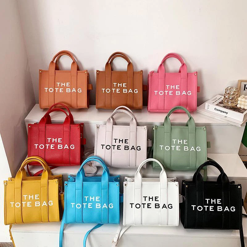 

Luxury Designer The Tote Bag for Women Large Capacity Leather Handbags Female Shoulder Messenger Bags Lady High Quality 2022