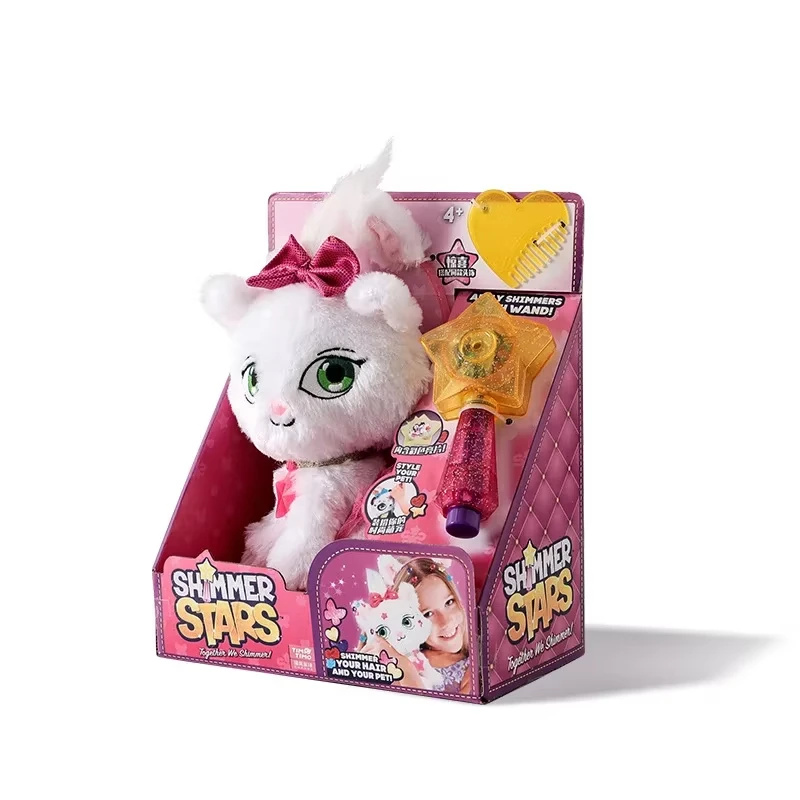 女の子のためのカワイイキティとパンダのぬいぐるみ,猫のぬいぐるみ