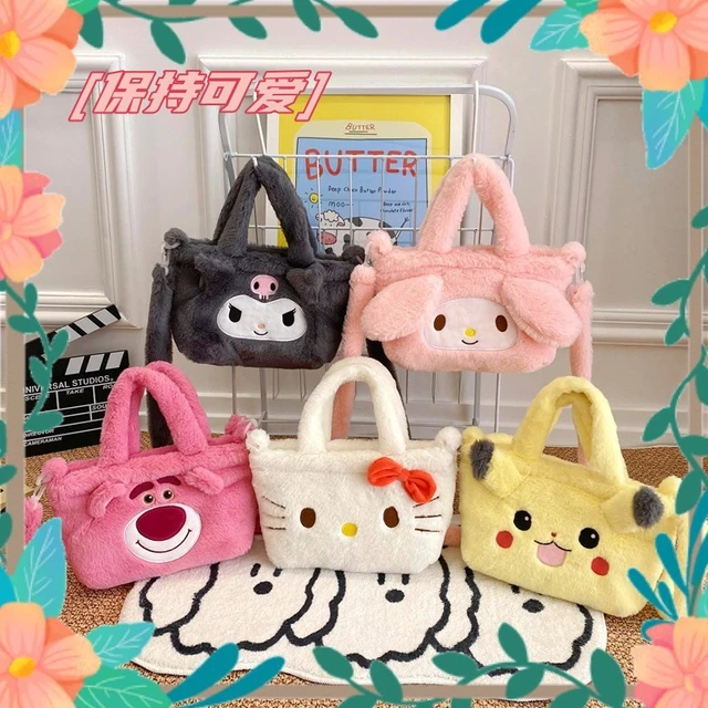 Hello Kitty Stuffed Animal Backpack  Hello Kitty Sanrio Backpack - Kawaii  Cartoon - Aliexpress