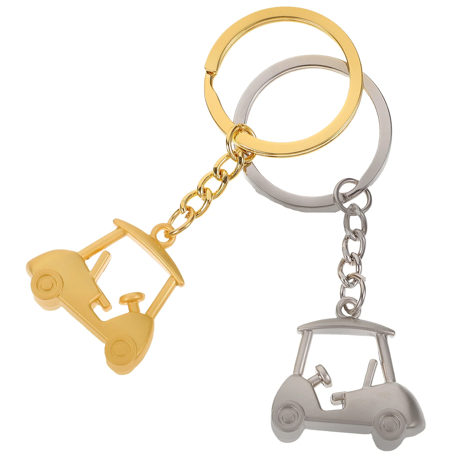 

Valiclud Car Key Holder Golf Gift Golf Jewelry Papa Keyring Golf Cart Lover Club Player Charm Kick Putt Backpack