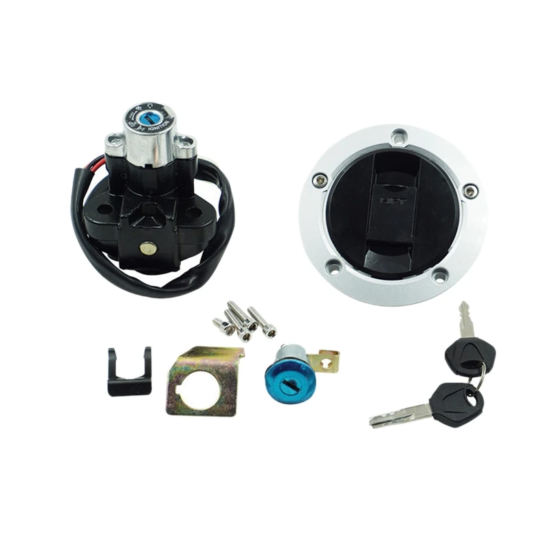 

Переключатель зажигания мотоцикла, сиденье, топливный бензобак, замок, набор ключей для Suzuki GSXR 600 750 1000 GSX1250 2004 2005