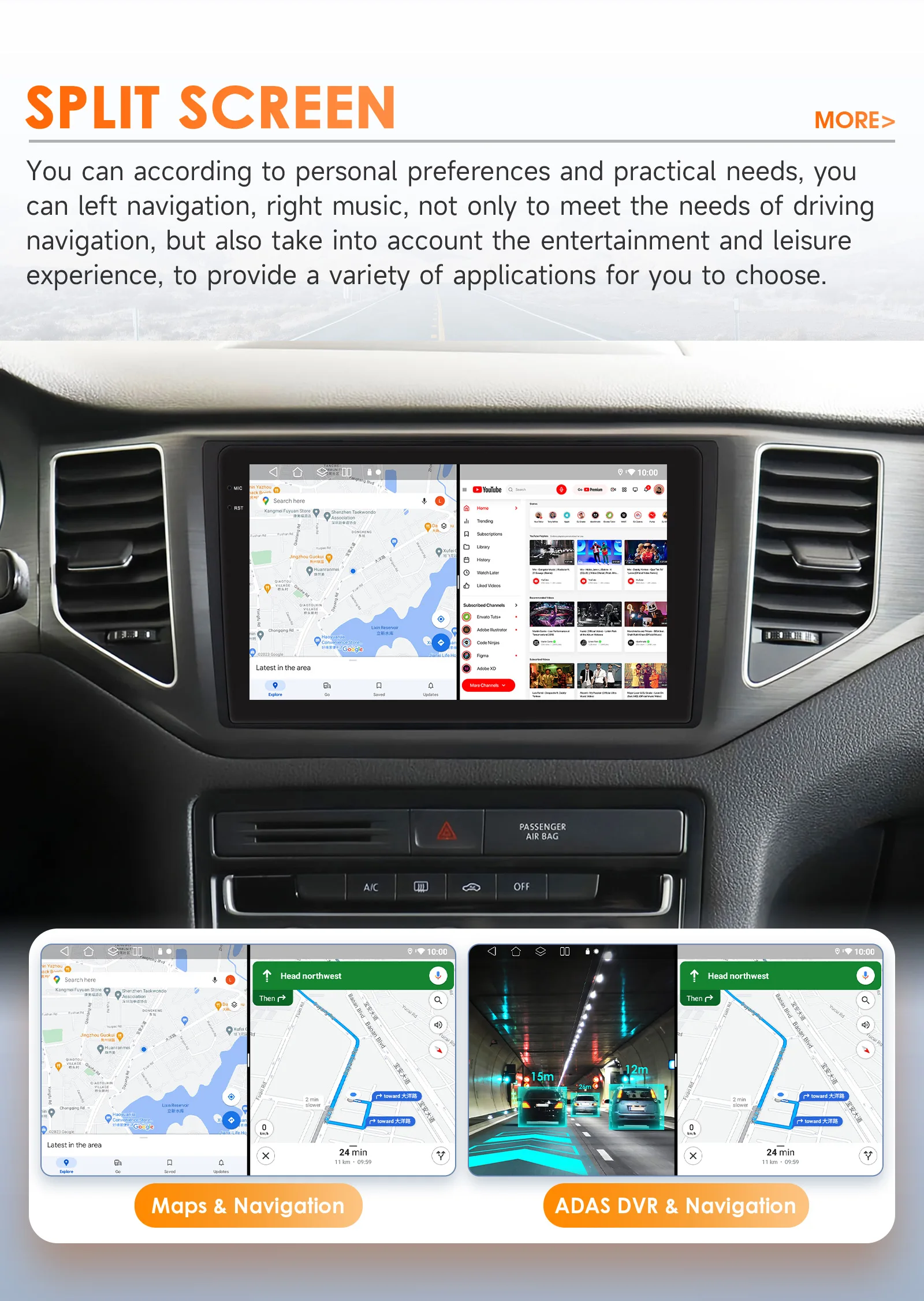 Hizpo android auto radio für vw volkswagen mqb polo plus/t-cross/zoals t-kruis/t-roc carplay 4g auto multimedia gps navigation – Detail 33