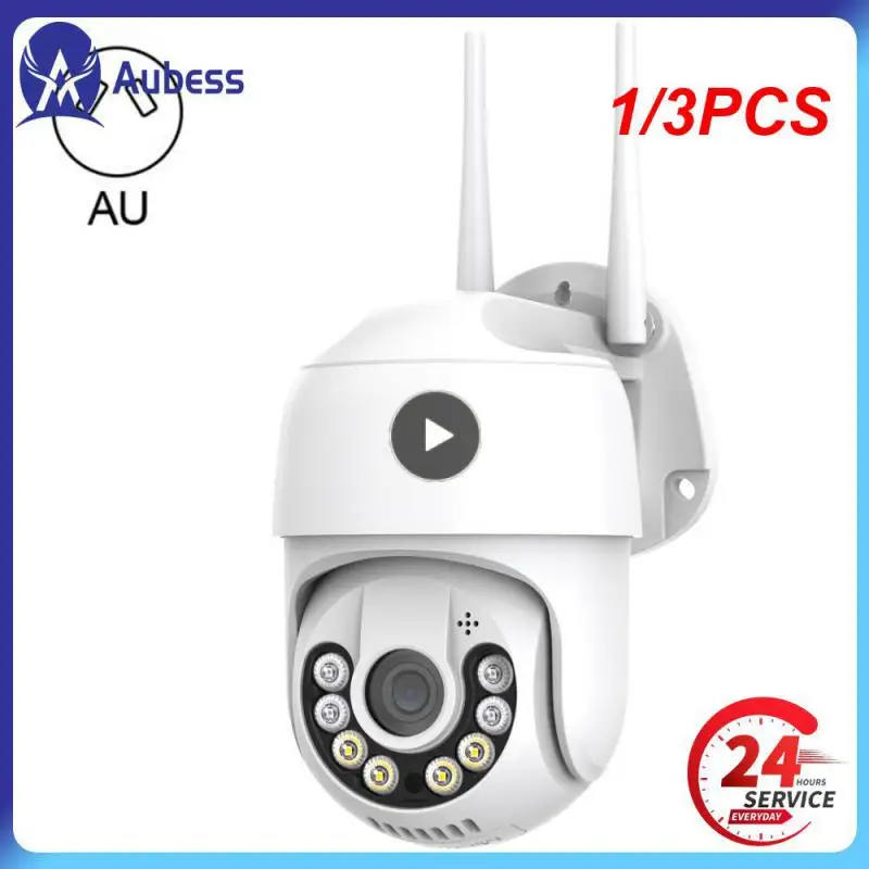 

1/3PCS 4K Wireless IP Camera Outdoor WiFi 5MP Mini Video Surveillance Cam PTZ ICsee 4X Zoom AI Auto Track H.265 Alexa