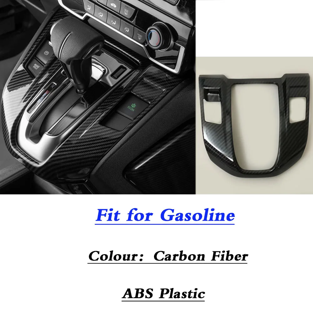 CKE Para Honda CRV 2025 2024 2023 Consola Central De Coche, Panel De Engranajes, Perilla De Palanca De Cambios Para Accesorios Honda CRV, Estilo Fibra De Carbono