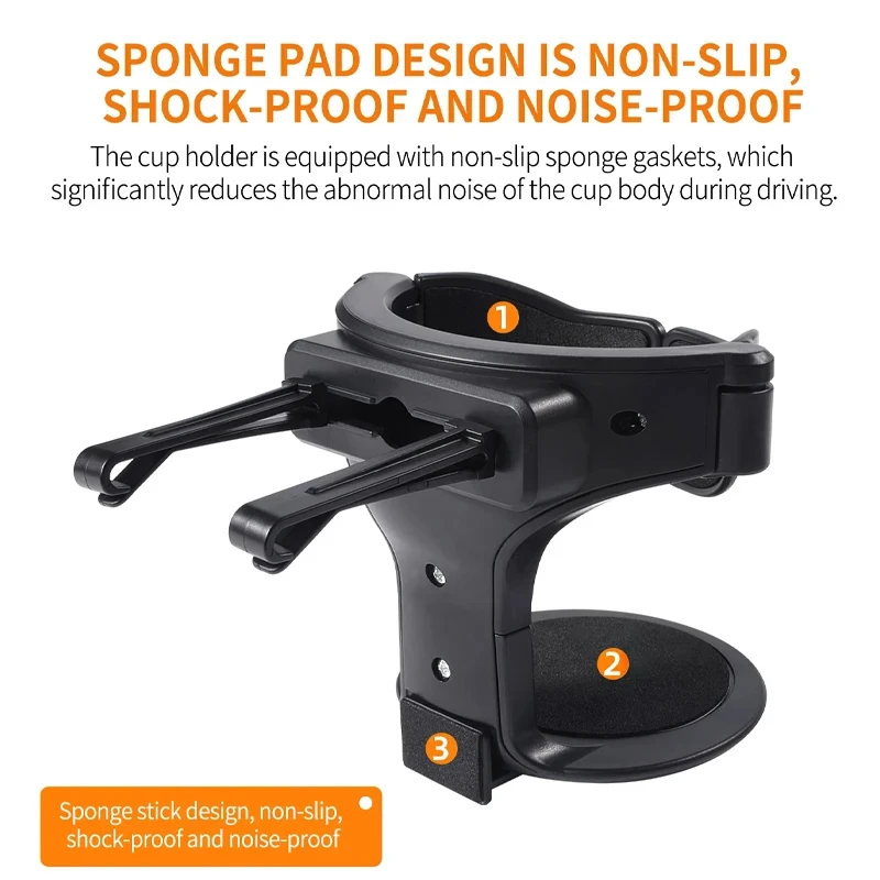 차량 에어벤트 음료 컵 병 홀더 자동차 트럭 물병 홀더 스탠드 차량용 컵 랙 차량용 물병 재떨이