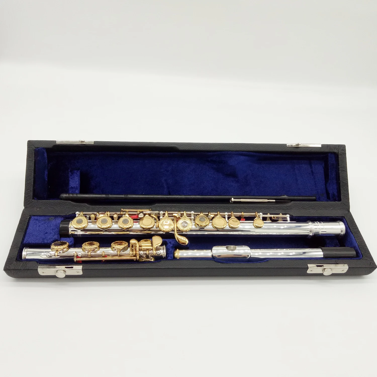 Flute 361 Engraving Keys Gold Plating Flutes B Leg Open Holes 17