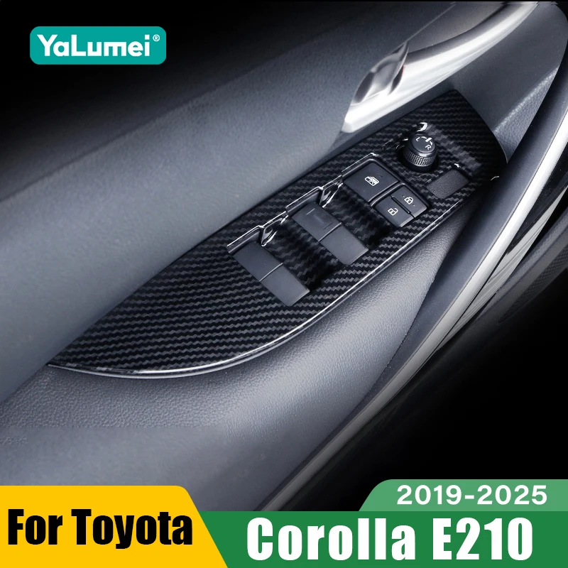 Für Toyota Corolla E210 Hybrid Zubehör Auto Tür Fenster Glas Lift Schalter taste Abdeckung