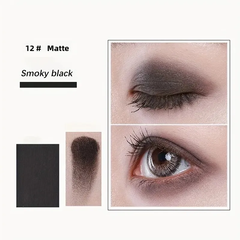 12 Colors Eyeshadow Palette for Makeup Artists Natural Shimmer Matte Nudes