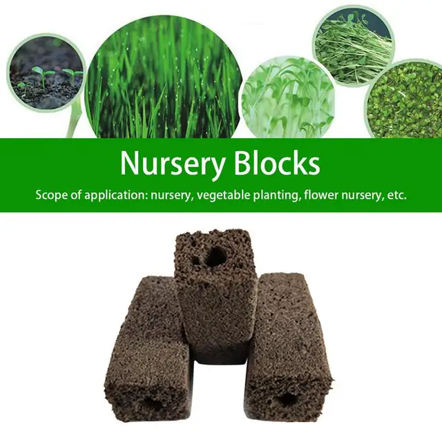 Pc -K Talajmag -Indító Dugók Raklap Palánták Talajblokk Hatékonysága Gyors Tágulás Az Ültetési Blokk Átültetéséhez - Image 2