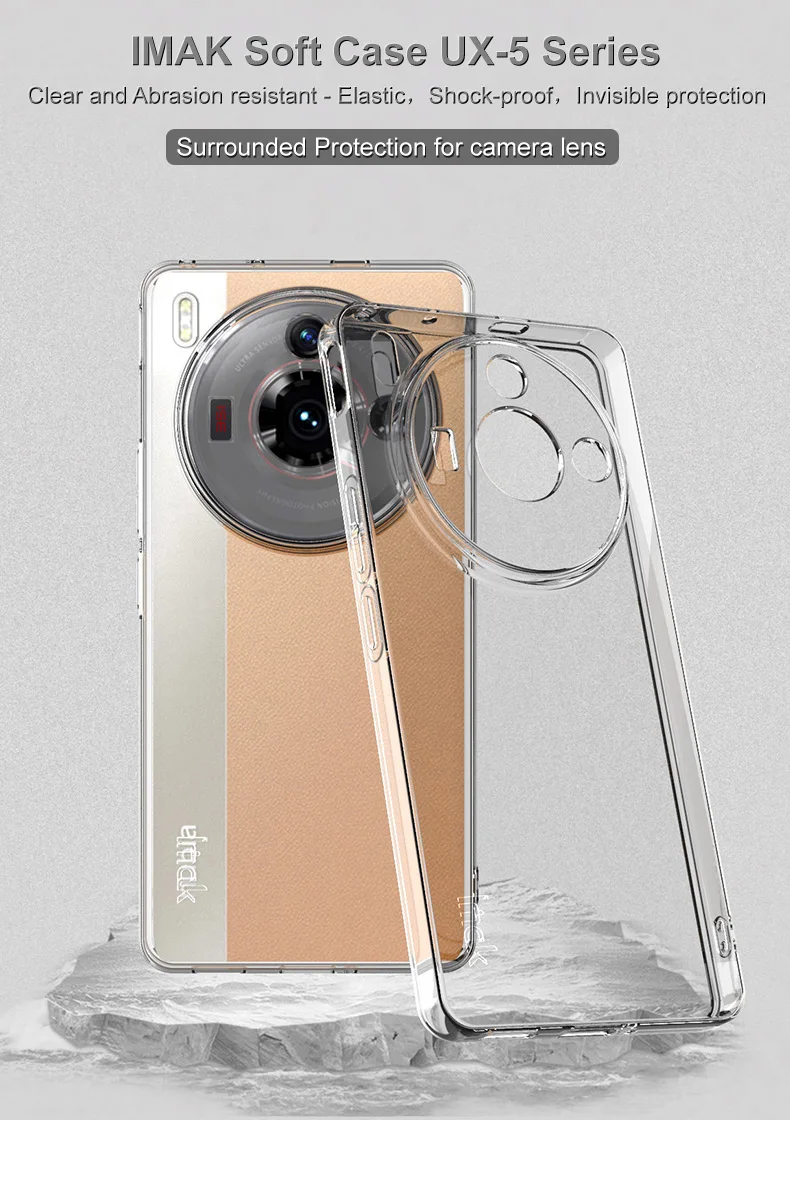 For ZTE Nubia Z50S Pro Case IMAK Ultra Thin Soft Clear Back Cover Phone Cases Funda For ZTE Nubia Z50S Pro Protector чехол 2