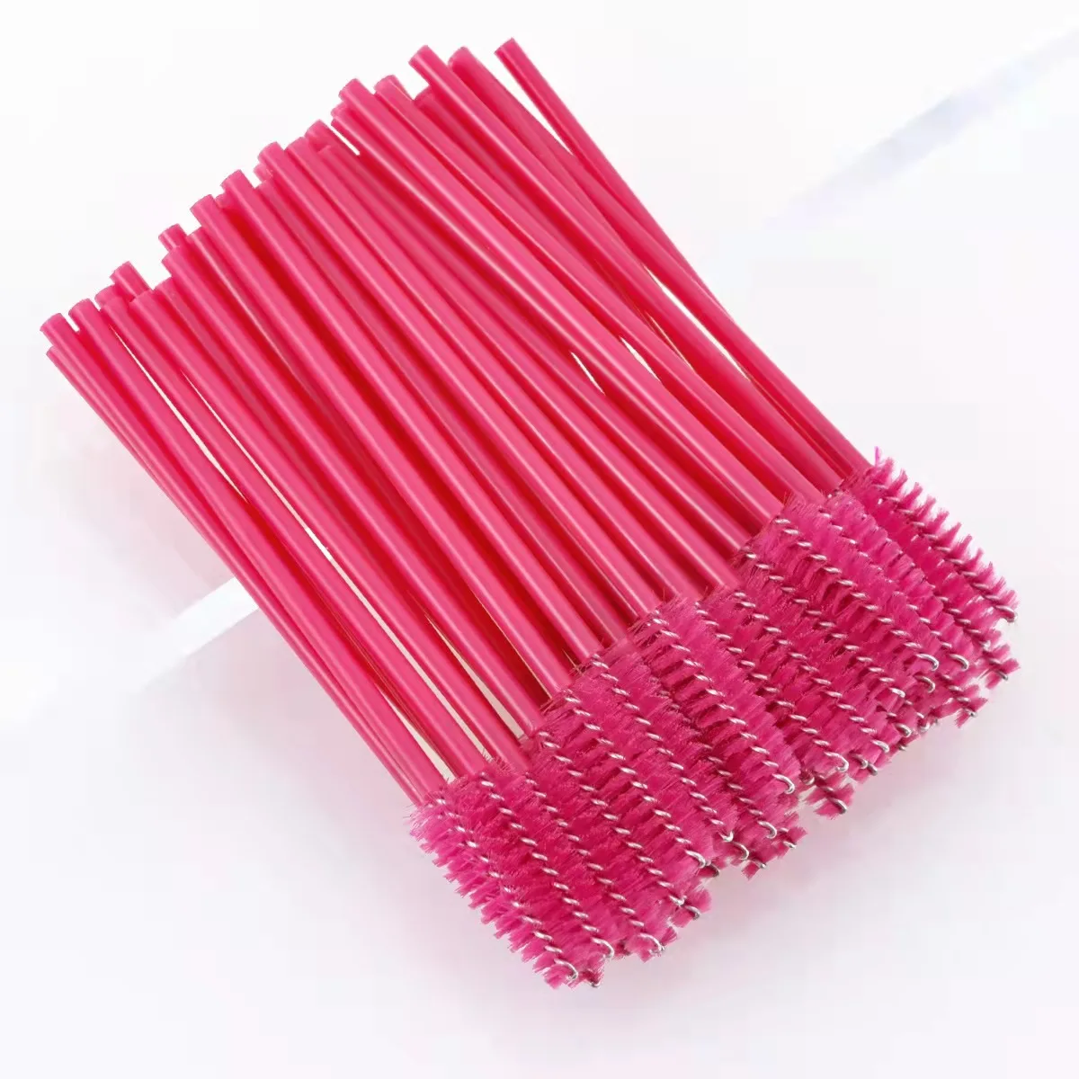 50/5Pcs Disposable Eyelash Brush Eyelashes Extension Eyebrow Brush Mascara Wands Applicator Spoolers Eye Lashes Cosmetic Makeup makeup tool set makeup brush set makeup tool makeup brush eyelash brush eyelashes brush