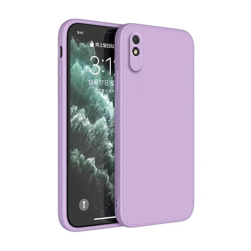 Luxury Liquid Silicone Soft Case - Premium Quality Back Cover Housing