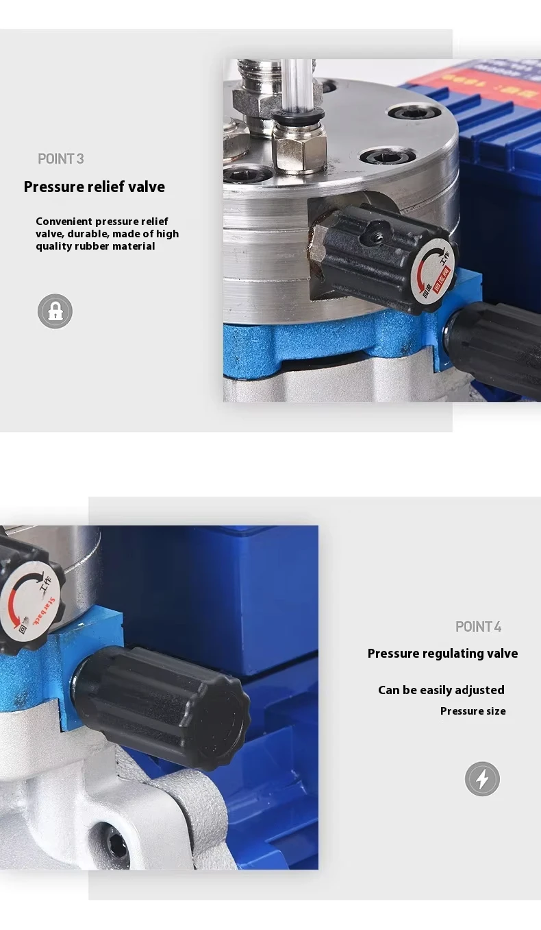 High Pressure Airless Paint Sprayer 3000-4000W Dual Gun Support Stainless Steel