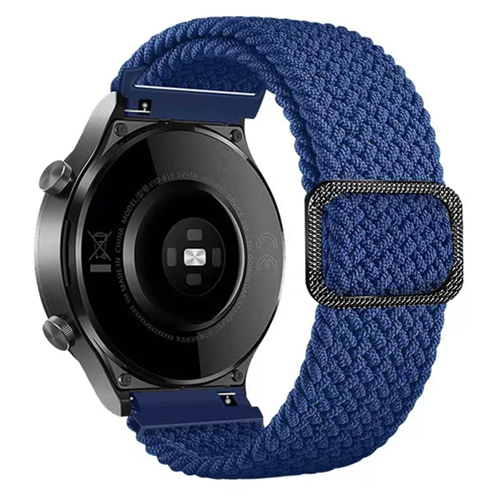 Nylon Braided Elastic Watchband - 20mm/22mm