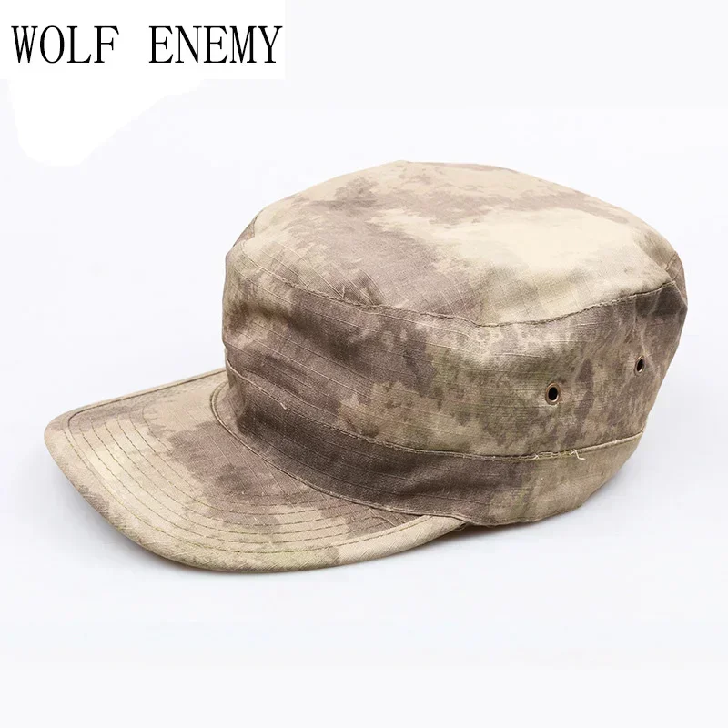 Desert Digital Woodland Black ACU Forest Camo Training Camouflage Fishing Hiking Hunting Tactical Cap Caps Hat Hot Selling
