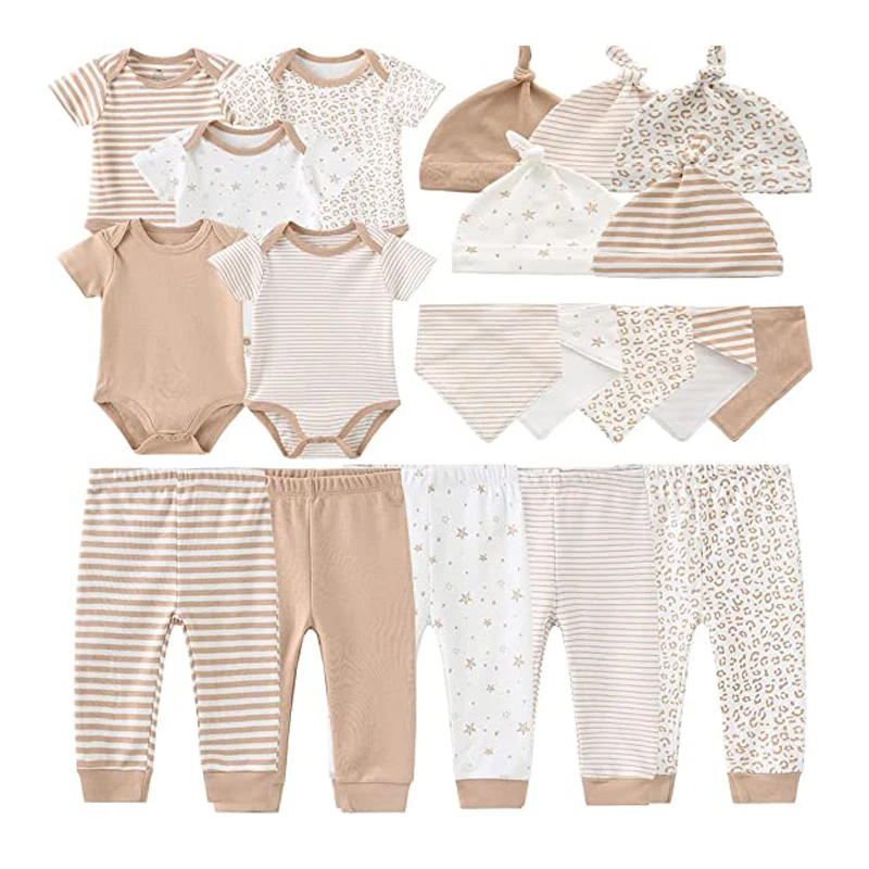 Unisex Newborn Cotton Baby Outfit Set 4
