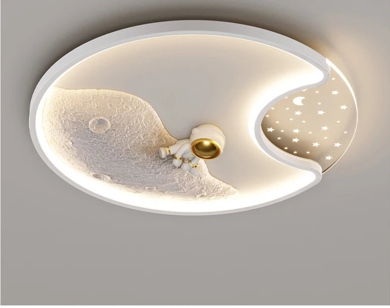 Modern Astronaut LED Ceiling Lamp Image 8