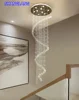 Modern Led Chandeliers Light Fixture For Staircase Stair Lights Luxury Hotel Villa Vanity Bedroom Hanging Lamp 1