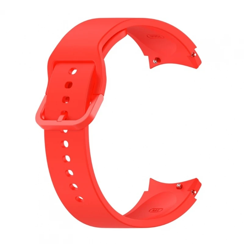Cinturino Compatibile Per Samsung Galaxy Watch 5 Pro 45Mm Silicone Rosso # Samsung Galaxy Watch 5 Pro 45Mm (Sm-R925)