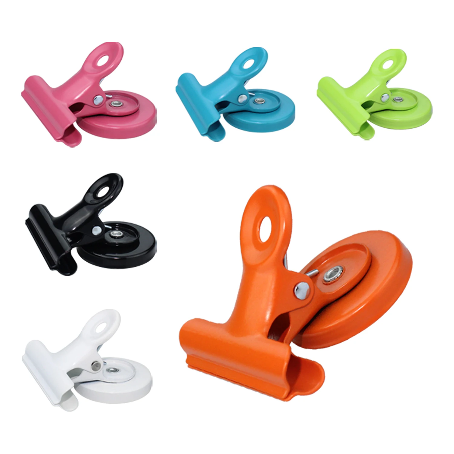5pcs Magnetic Clips Magnets Fridge Refrigerator Whiteboard Locker magnetic clips