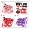 Erwachsene SM Sexspielzeug Bdsm Kit Set Handschellen Kragen Bindung Seil Peitsche Nippel Clip Sextoy für Paare Intime Sexuelle Spiel Bondage 18+ 2