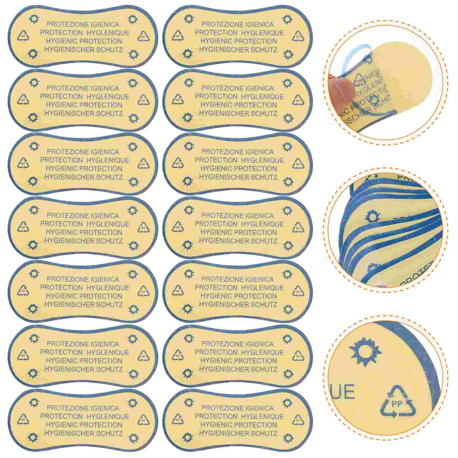 

Transparent Hygiene Label Clear Tape Swimwear Underwear Adhesive Bikini Try On Sticker Labels Diy Crafts