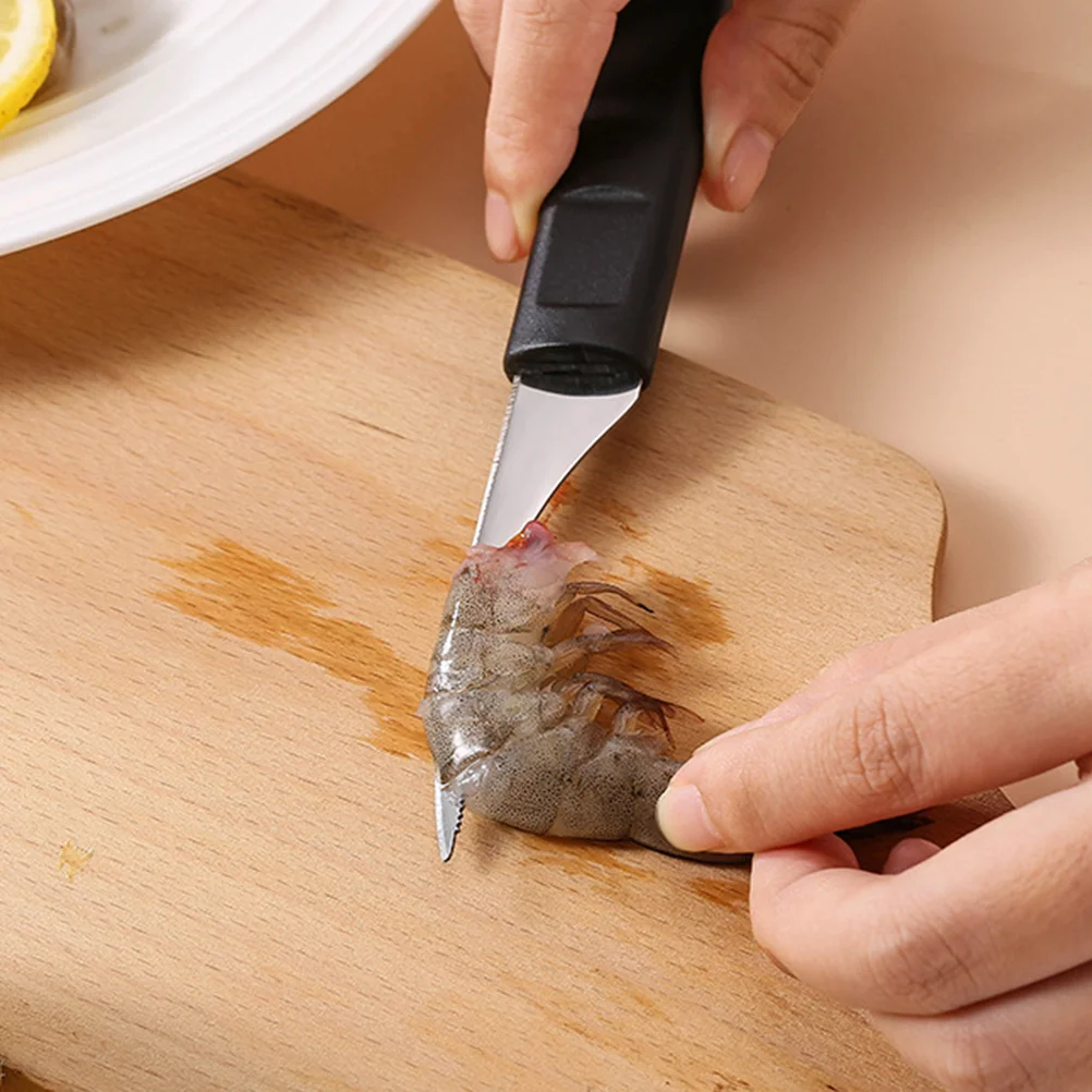

4 Pcs Gadget Shrimp Opener Line Cleaning Peeler Multipurpose Cleaner Kitchen Deveiner Cooking Tool Remover