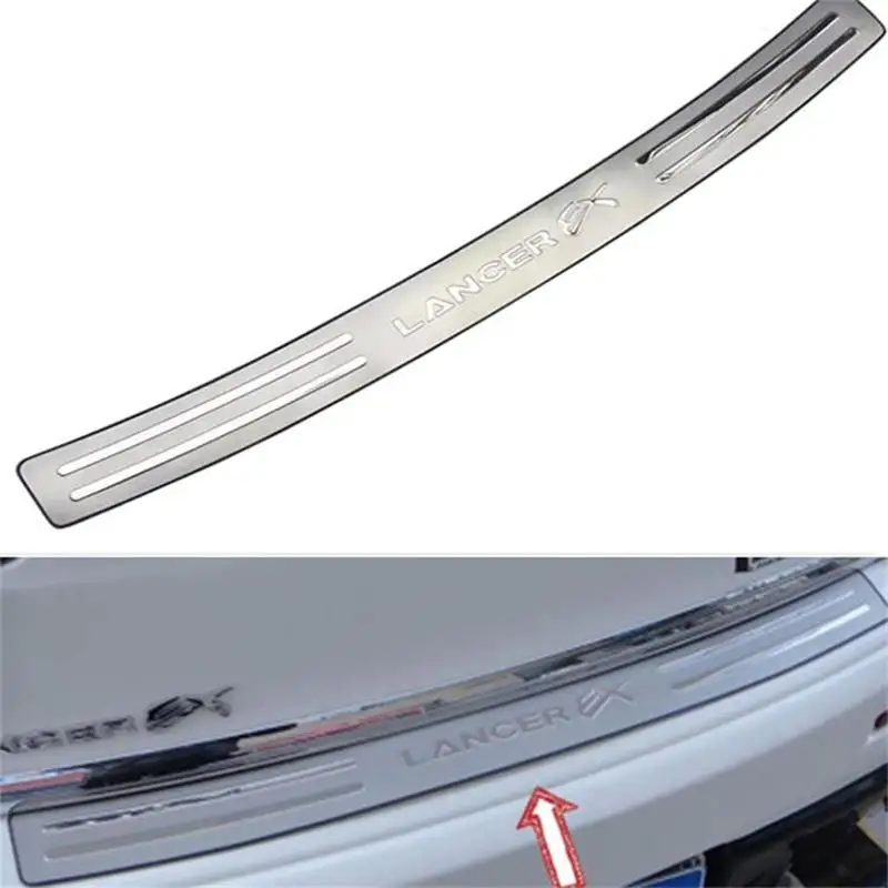 

Car Styling For Mitsubishi Lancer EX 2010-2016 Stainless Steel Scuff Plate Door Sill Rear Bumper Protector lx1