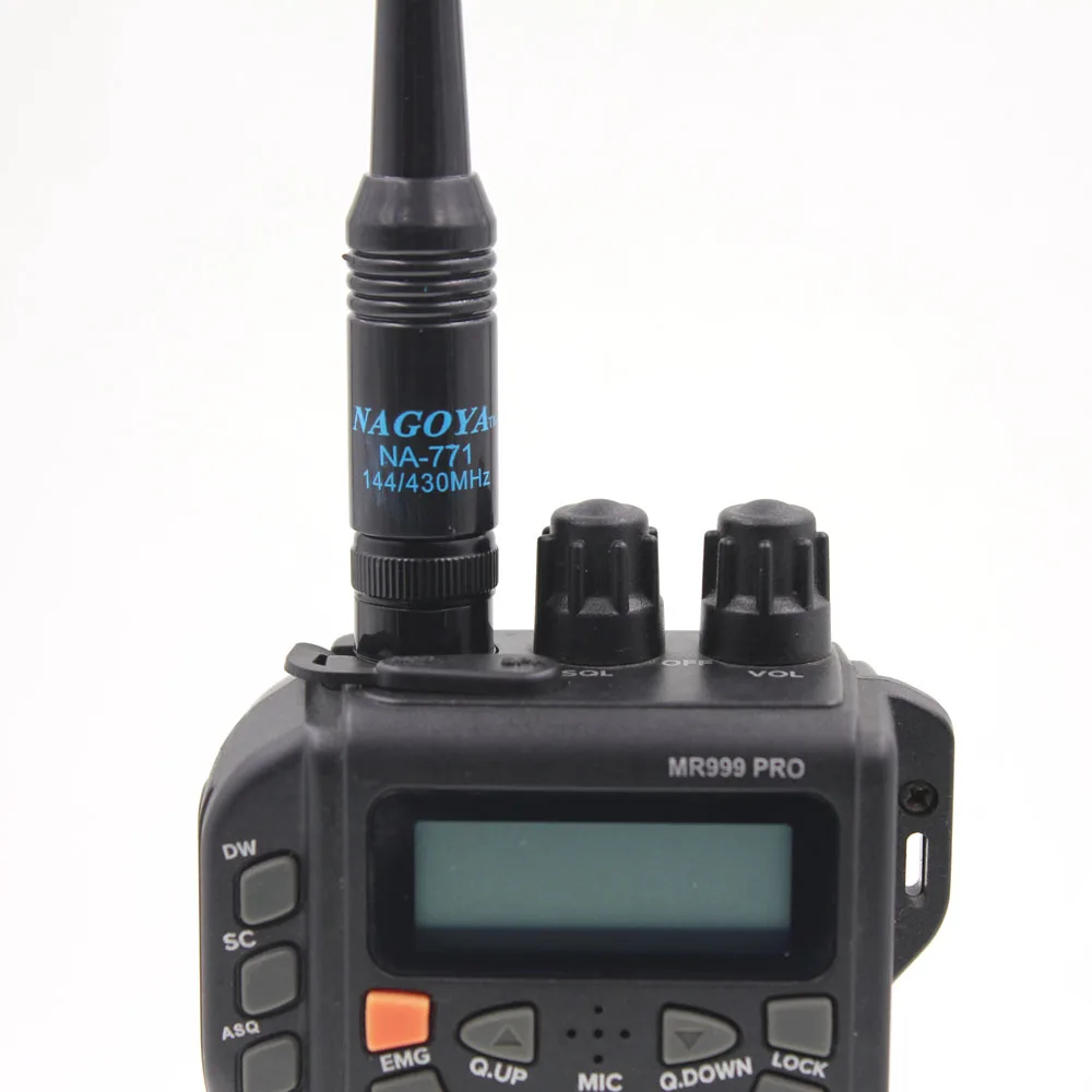 Walkie Talkie Am-771 Antenna Hot Dual Band 144Mhz 430Mhz Sma-Maschio Radio Antenna Bande Di Frequenza Dell'Aria Di Quansheng Uvk5