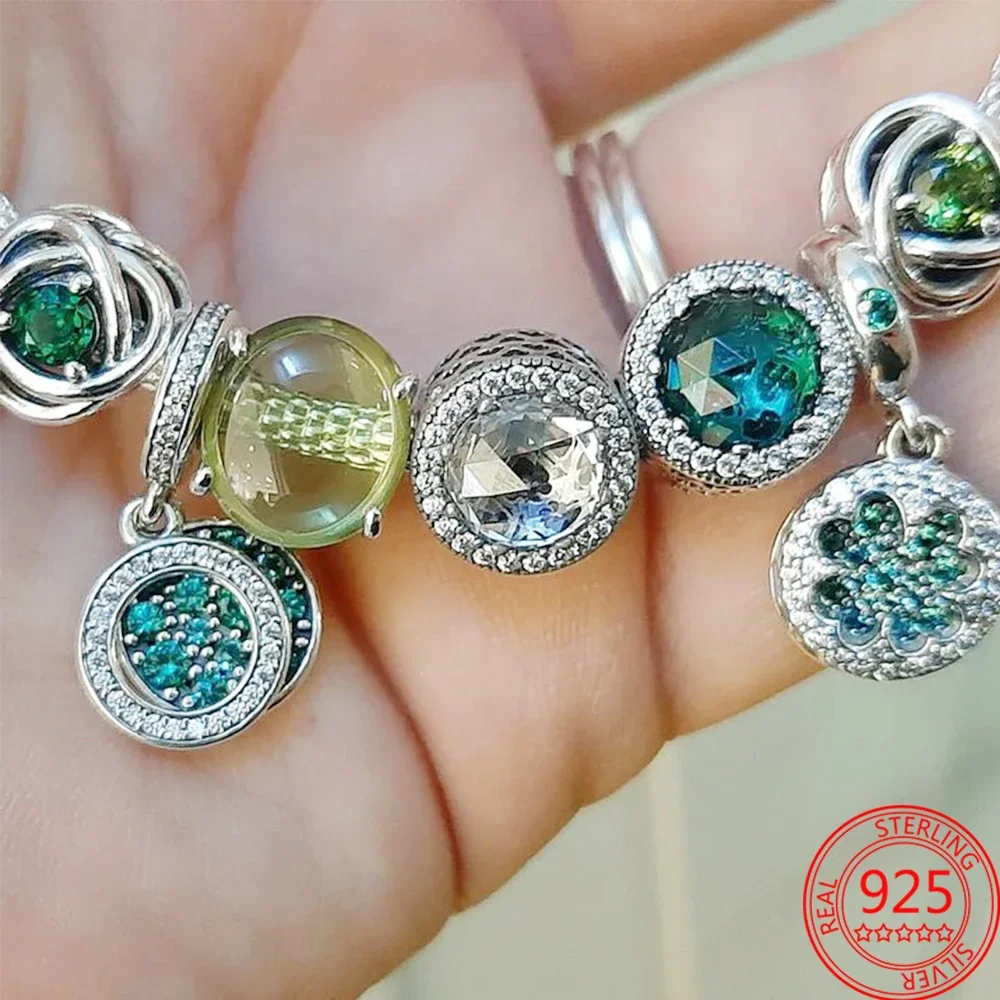 Рисунок 6 - Бусины из серебра 925 пробы с зеленым