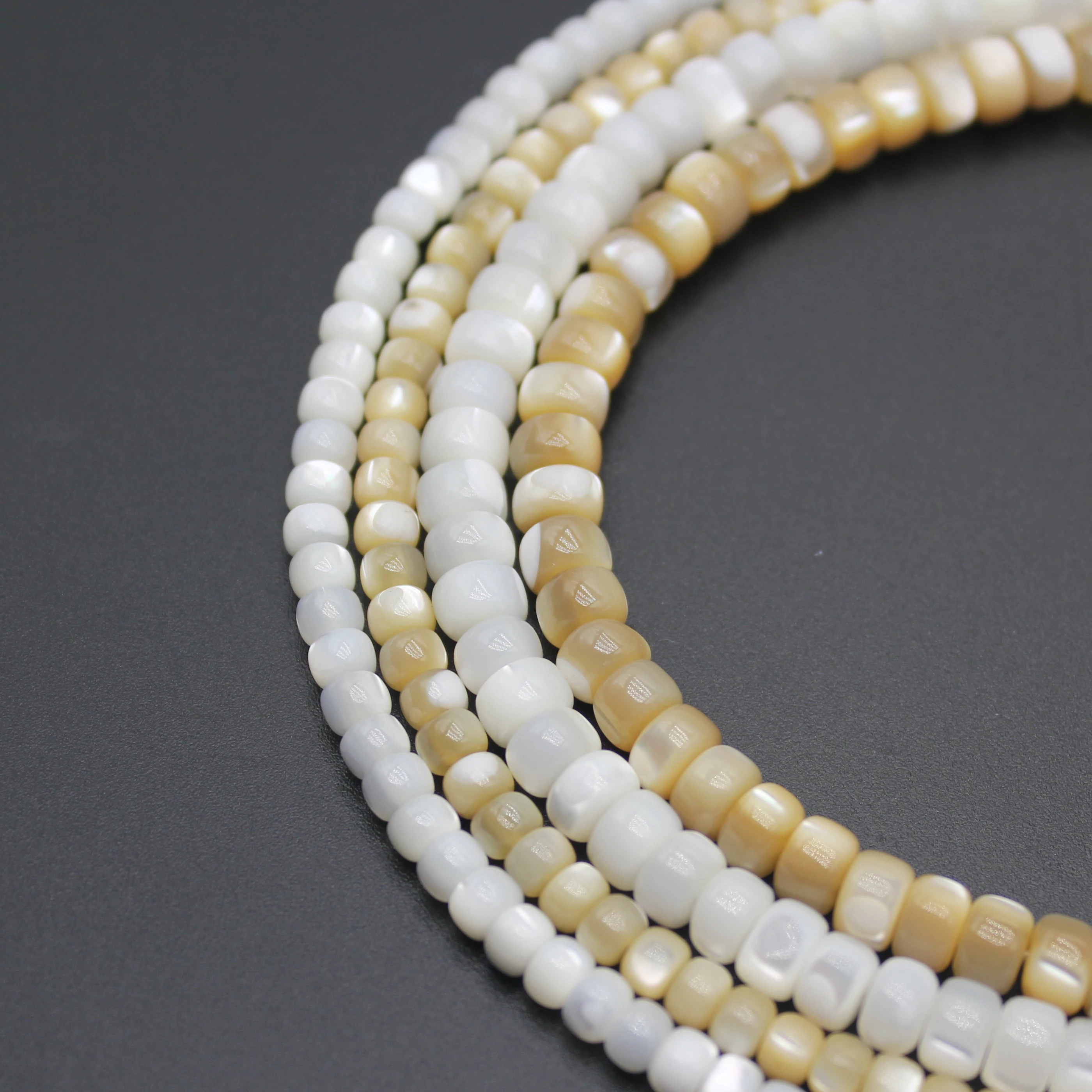 

Natural White Shell Mother Of Pearl Septal Beads Jewelry For Pendant Making DIY Necklace Earring Bracelet Handmade Accessories