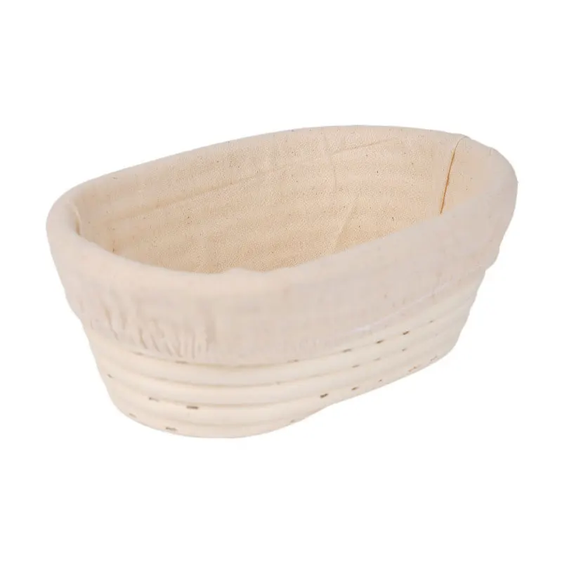 Round or Oval Banneton for Home Baker Bread Proofing Basket Natural Rattan Dough Fermentation Basket Bread Baking Tools rattan bread basket