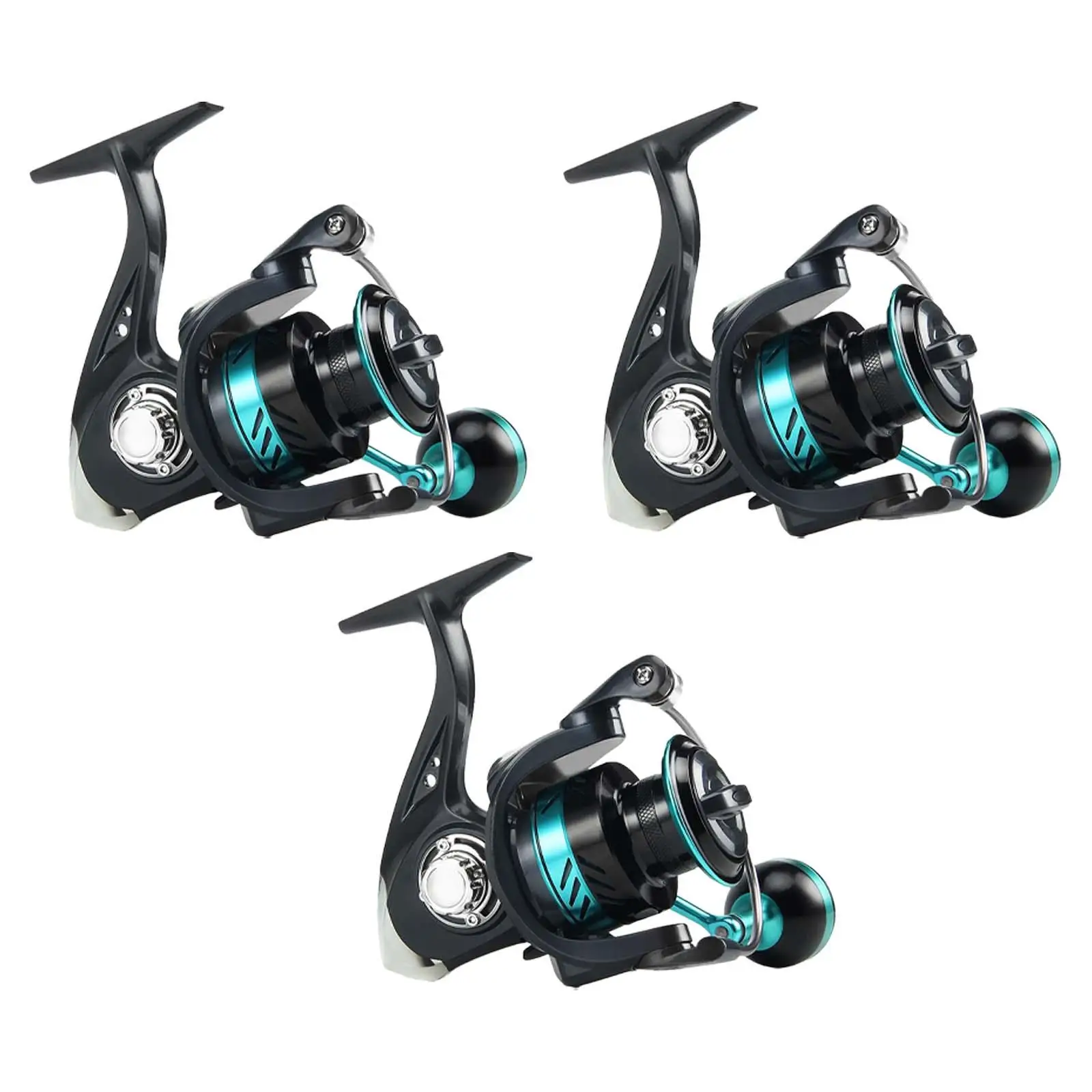 Baitcaster Fishing Reel 5.2:1 Gear Ratio Easy to Use High Speed 16kg Max Drag